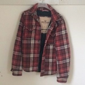 Flannel Hollister Carlsbad coat